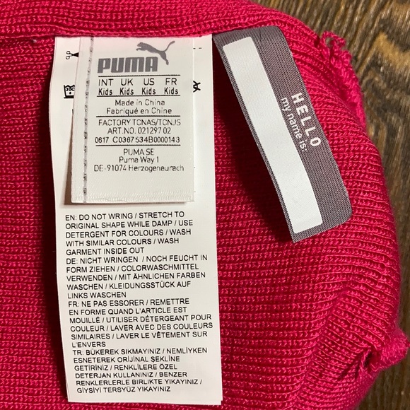 BNWT Puma Pink Minion Chile Childrens Hat - Picture 2 of 6